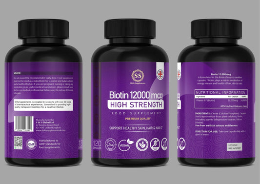 Clean Biotin 12,000 mcg
